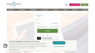 
                            2. Login - YogaEasy: Yoga-Videos, Yoga online und Yoga News