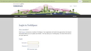 
                            9. Login - YorkSpace