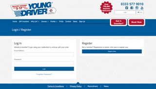 
                            3. Login - Young Driver