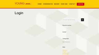 
                            11. Login – YoungDHL