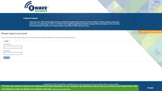 
                            4. Login - Z-Wave Products - Z-Wave Alliance