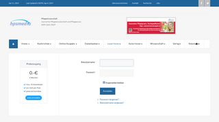 
                            3. Login - Zeitschrift Pflegewissenschaft