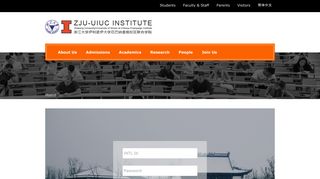 
                            10. Login | ZJU-UIUC Institute
