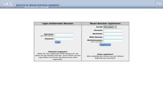 
                            9. Login zu - EChemTest - Allgemeine Chemie - Juni 2019