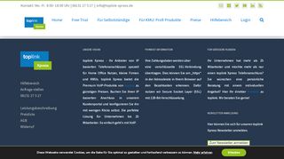 
                            2. Login zum Kundenportal | VoIP-Anbieter toplink Xpress