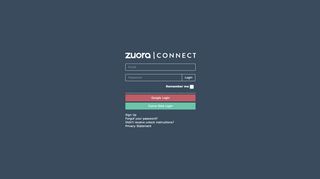 
                            4. Login - Zuora Connect