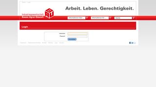 
                            4. Login - Zur IG BAU Startseite Industriegewerkschaft Bauen-Agrar ...