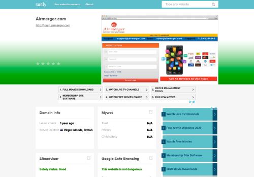 
                            4. login.airmerger.com - Login Airmerger - Sur.ly