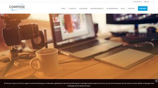 
                            5. Loginbereich | COMPOSE web+medien | Webdesign Marketing ...