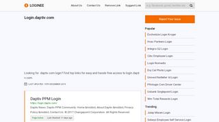 
                            5. Login.daptiv.com - Your Ultimate Gateway to Login into any Website!