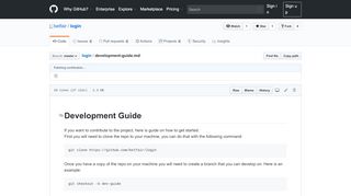 
                            10. login/development-guide.md at master · betfair/login · GitHub
