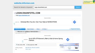 
                            7. login.dnainfotel.com at WI. ::::::Welcome to Log2Space ...