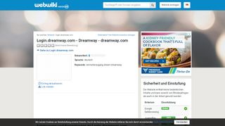 
                            9. Login.dreamway.com - Erfahrungen und Bewertungen - Webwiki