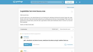 
                            7. Loginfehler bei www.busuu.com (Computer, Internet, Sprache ...