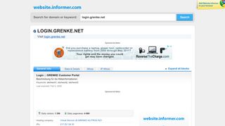 
                            7. login.grenke.net at WI. Login :: GRENKE Customer Portal