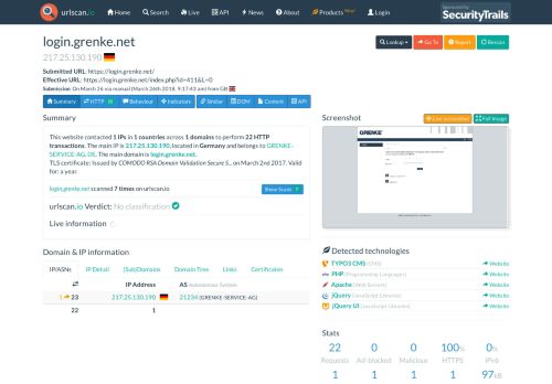 
                            10. login.grenke.net - urlscan.io