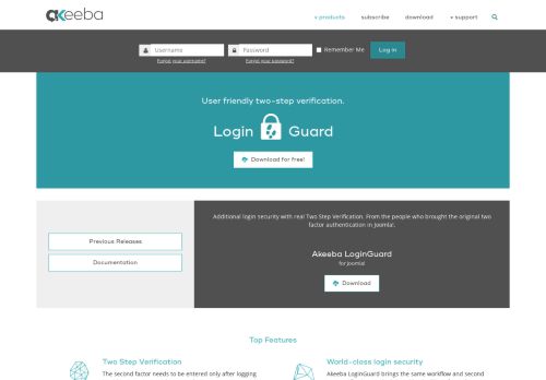 
                            7. LoginGuard - Akeeba Ltd - Akeeba Backup