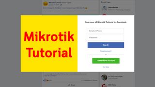 
                            6. แจกหน้าLoginของHotSpot จากเพจ Hotspot... - Mikrotik Tutorial - Facebook