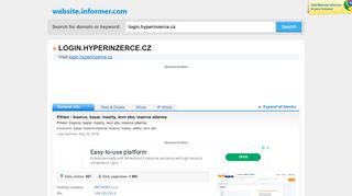 
                            5. login.hyperinzerce.cz at WI. Pihlen - Inzerce, bazar, inzerty, levn zbo ...