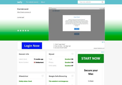 
                            10. login.icorner.ch - Cornèr Bank - Login Online Ser... - Login Icorner