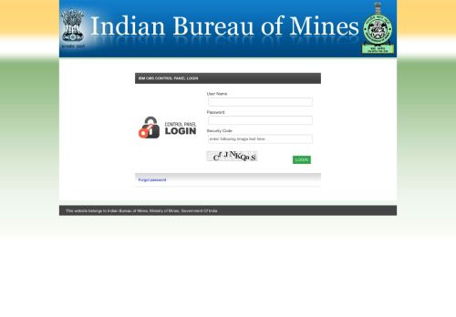 
                            3. Login:Indian Bureau of Mines,Nagpur