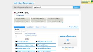 
                            6. login.kss.nl at Website Informer. Search. Visit Login Kss.