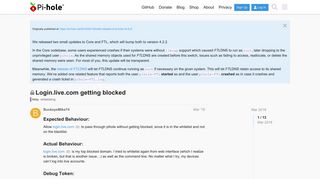 
                            11. Login.live.com getting blocked - Help - Pi-hole Userspace