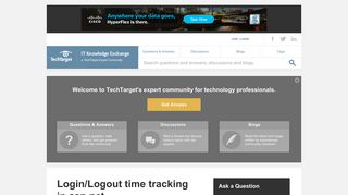
                            12. Login/Logout time tracking in asp.net - IT Answers