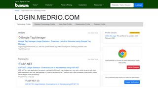 
                            7. login.medrio.com Technology Profile - BuiltWith