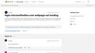 
                            5. login.microsoftonline.com webpage not loading - Microsoft Community