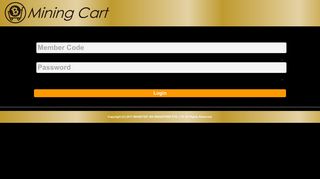 
                            1. Login｜Mining Cart