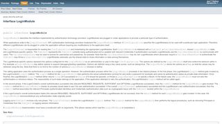 
                            12. LoginModule (Java Platform SE 7 ) - Oracle Docs