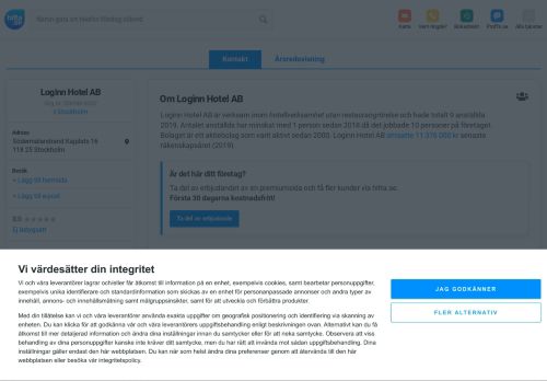 
                            8. Loginn Hotell AB Söder Mälarstrands Kajplatser 16, Stockholm - hitta.se