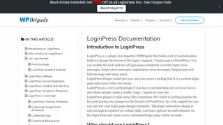 
                            8. LoginPress Documentation - WPBrigade