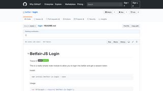 
                            11. login/README.md at master · betfair/login · GitHub