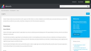 
                            4. Logins – Absorb LMS Help Desk
