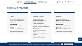 
                            1. Logins: FHWien der WKW - Wien