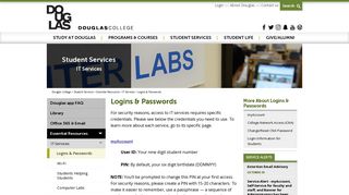 
                            4. Logins & Passwords, College Network, Computer Access - ...