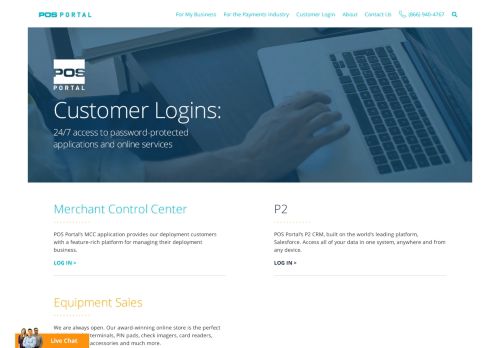 
                            8. Logins - POS Portal