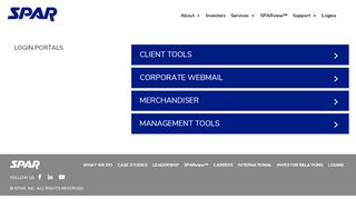 
                            3. Logins - SPAR