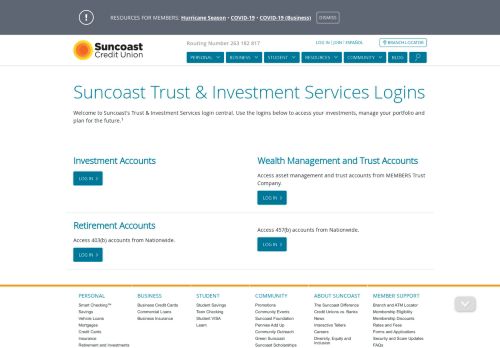 
                            5. Logins - Suncoast Credit Union