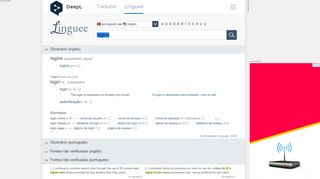
                            2. logins - Tradução em português – Linguee