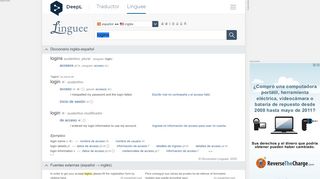 
                            5. logins - Traducción al español – Linguee