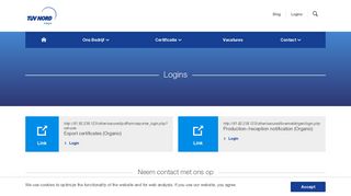 
                            8. Logins | TÜV NORD Integra - TUV Nord