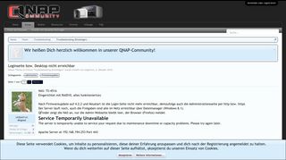 
                            3. Loginseite bzw. Desktop nicht erreichbar | QNAP-Community ...