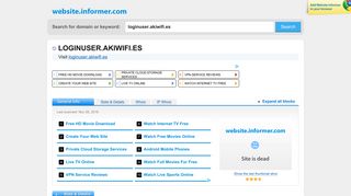 
                            7. loginuser.akiwifi.es at Website Informer. Visit Loginuser Akiwifi.