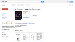 
                            11. Logistics and Supply Chain Management