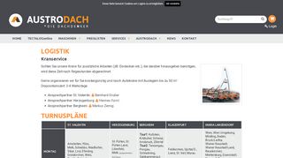 
                            8. Logistik - AustroDach - Die Dachdenker