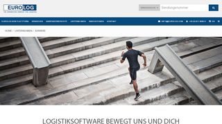 
                            12. LOGISTIK-SOFTWARE BEWEGT UNS UND DICH - Euro-Log AG