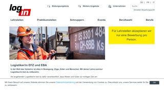 
                            2. Logistiker/in EFZ und EBA - login Berufsbildung